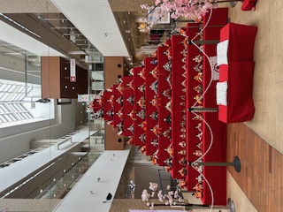 ジャンボピラミッドひな祭り 展示について